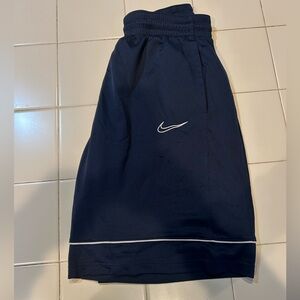 Blue Nike shorts